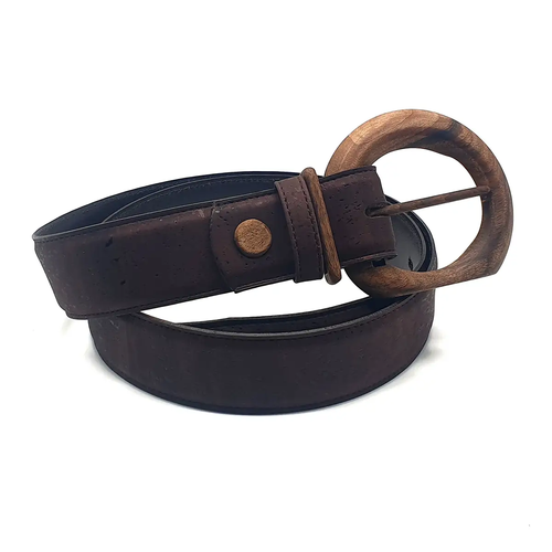 Luxury Wood Belt Zion Heart 416