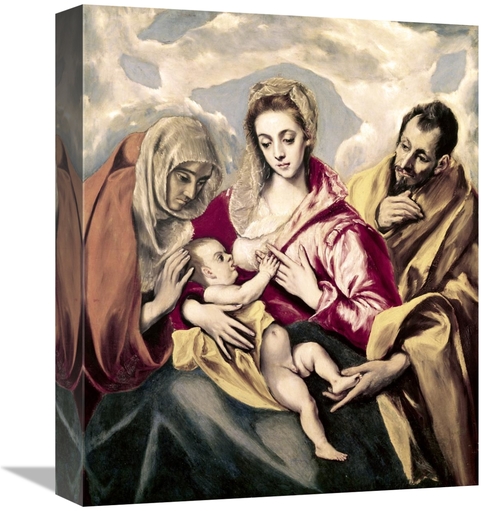 Global Gallery GCS-282004-16-142 16 in. Madonna Feeding Christ Art Pri