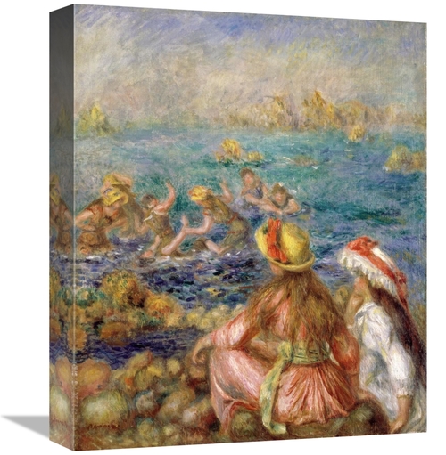Global Gallery GCS-279618-16-142 16 in. Bathers Art Print - Pierre-Aug