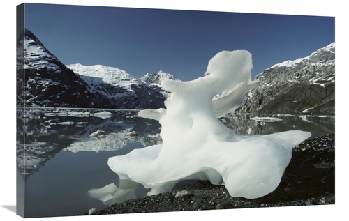 Global Gallery GCS-395765-2436-142 24 x 36 in. Melting Iceberg on Shor