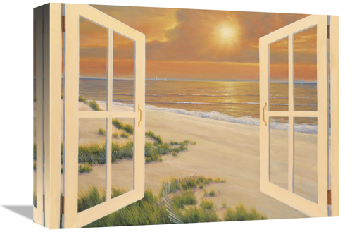 Global Gallery GCS-131098-1216-142 12 x 16 in. Window of Dreams Art Pr