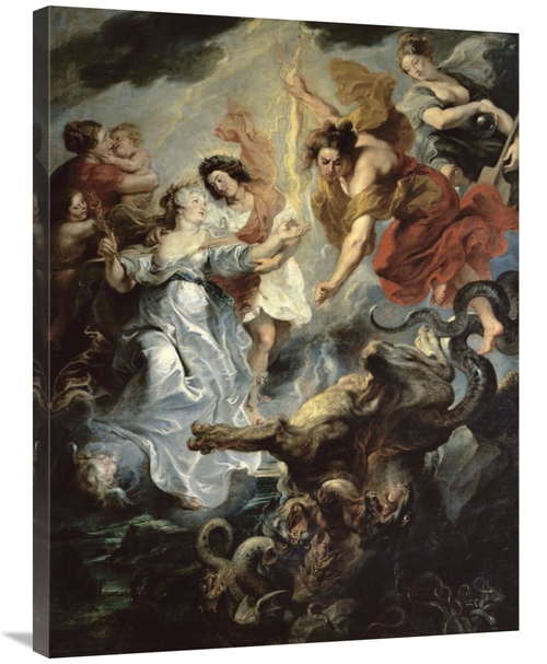 Global Gallery GCS-282787-36-142 36 in. The Queens Reconciliation with