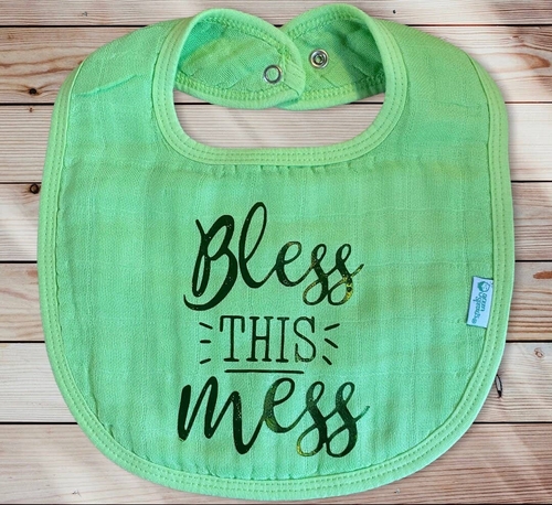 "Bless this Mess" Baby Bib