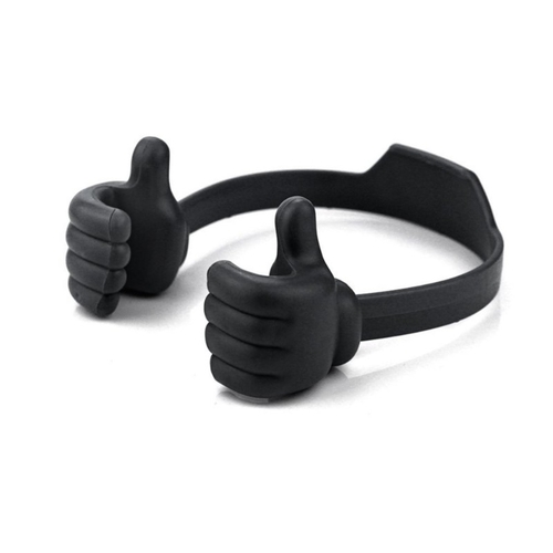 Flexible Multi-Angle Hand Model Mobile Stand_Black