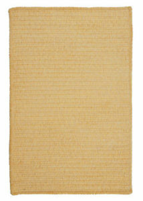 Colonial Mills Rug M301R024X072S Simple Chenille - Dandelion 2 ft. x 6