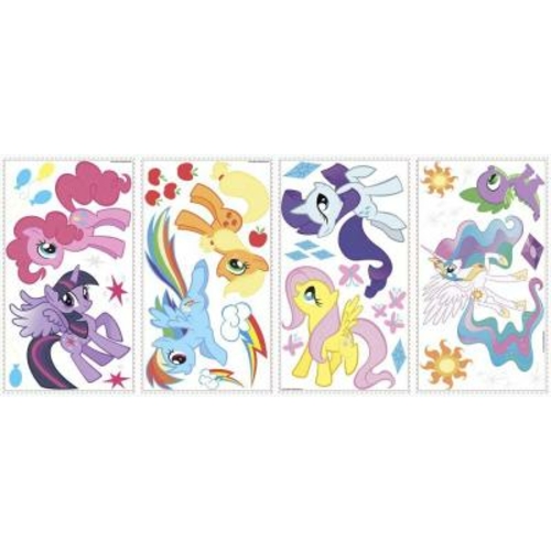 My Little Pony Peel and Stick Wall Decals