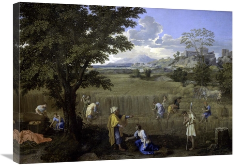 Global Gallery GCS-279480-30-142 30 in. Summer or Ruth & Boaz Art Prin