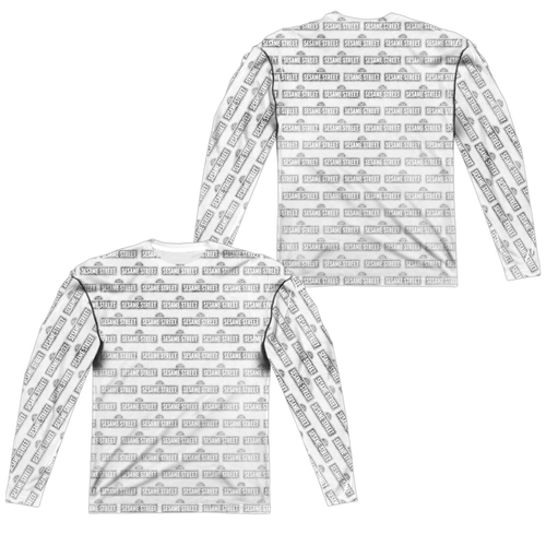 Trevco SST107FB-ALPP-6 Sesame Street & BW Pattern Front & Back Print A