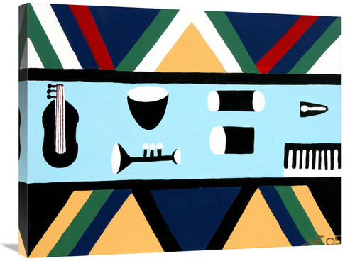 Global Gallery GCS-479488-2432-142 24 x 32 in. The Band Art Print - Ul