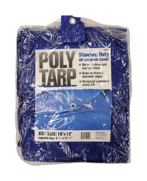 Projex KSA1012 Polyethylene Tarp  Blue - 10 x 12 ft.