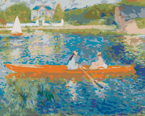 Paint by Numbers - The Seine at Asnieres (The Skiff) (PIERRE-AUGUSTE