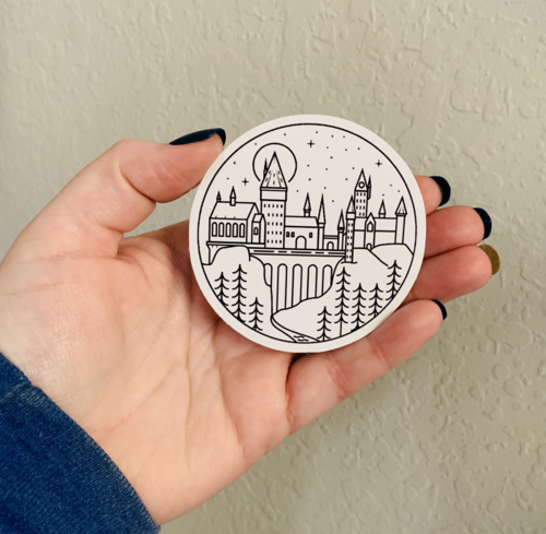 Hogwarts- Harry Potter Sticker/Magnet