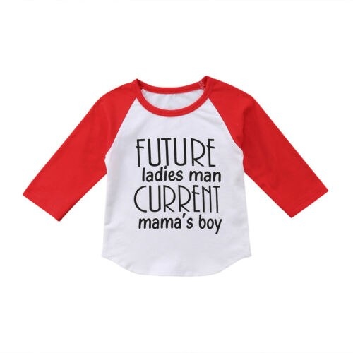 Baby Boy Toddler Long Sleeve T-Shirt Casual