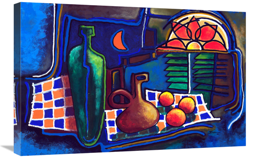 Global Gallery GCS-477347-2030-142 20 x 30 in. Three Oranges Art Print