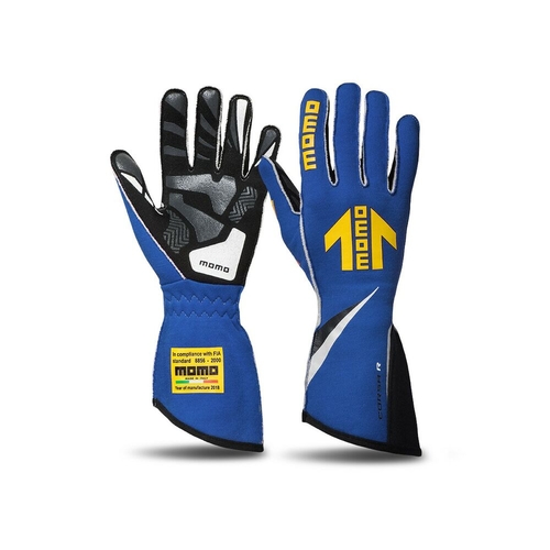 Gloves Momo CORSA R Blue 8