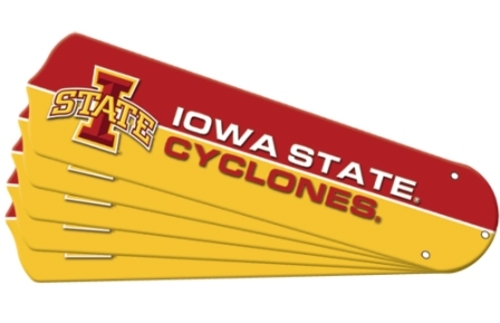 Ceiling Fan Designers 7990-ISU New NCAA IOWA STATE CYCLONES 52 in. Cei