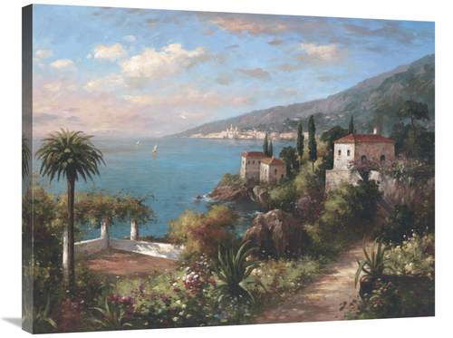 Global Gallery GCS-120639-2835-142 28 x 35 in. Coastal Gardens II Art 