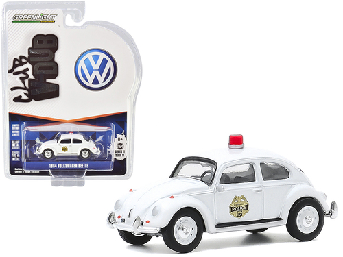 1964 Volkswagen Beetle Police Car White \Scottsboro Police