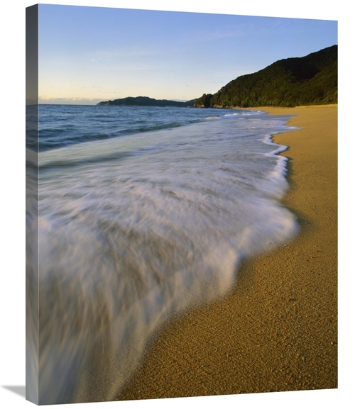 Global Gallery GCS-453492-2228-142 22 x 28 in. Waves on Totaranui Beac