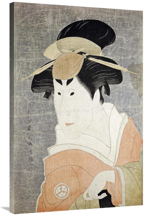 40 in. Osagawa Tsuneyo II Art Print - Toshusai Sharaku