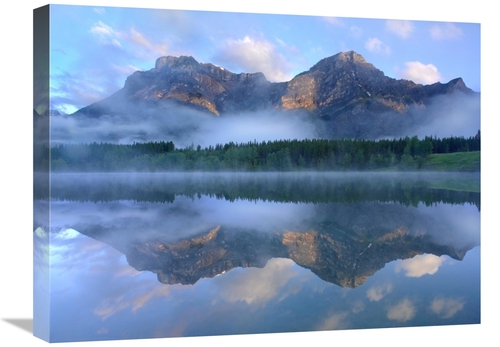 Global Gallery GCS-452113-1824-142 18 x 24 in. Fortress Mountain Shrou