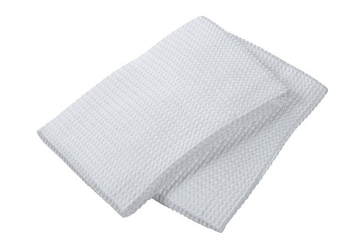 Mu Kitchen 6648-0901 Muwaffle Dish Towel  White