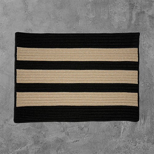 Colonial Mills Rug BT19R048X048S 4 x 4 ft. Boat House Square Braided R