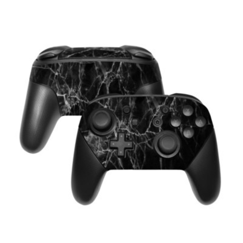 DecalGirl NSWP-BLACK-MARBLE Nintendo Switch Pro Controller Skin - Blac