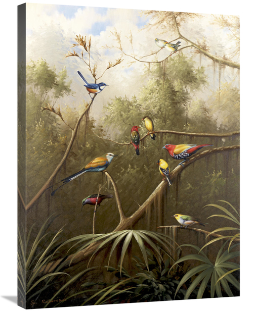 Global Gallery GCS-132472-2432-142 24 x 32 in. Morning Gathering II Ar