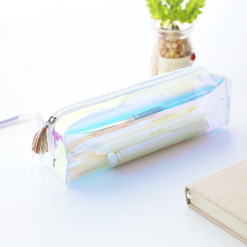 Pencil Case with Tassel Cute School