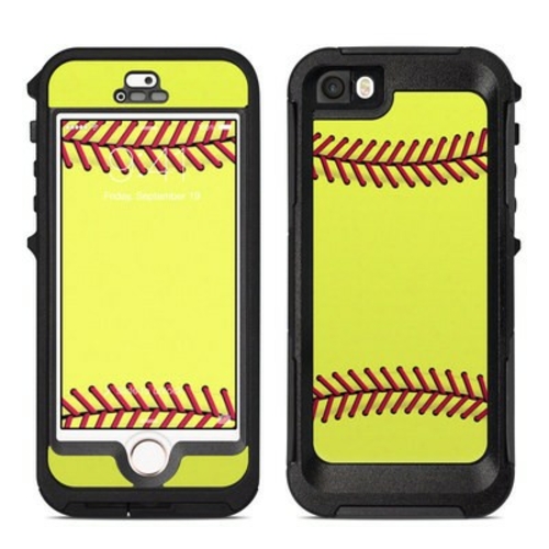 DecalGirl OP5SE-SOFTBALL OtterBox Preserver iPhone 5 Case Skin - Softb