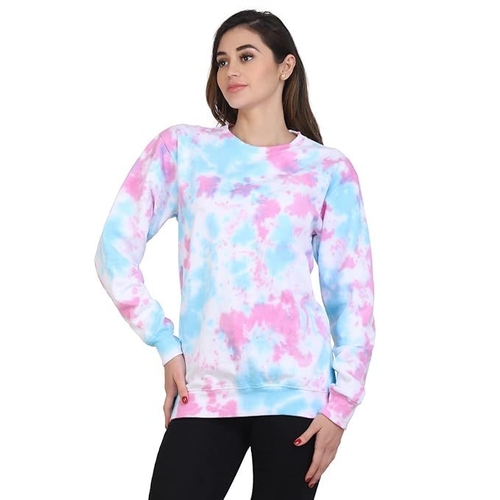Womens Winter Wear Round Neck full sleeve Sweatshirt (Size-L)