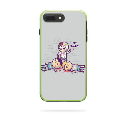 MightySkins LIFSLIP8PL-Eat Healthy Zombie Skin for Lifeproof Slam iPho