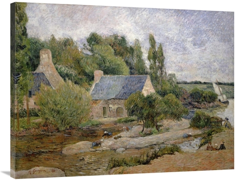 Global Gallery GCS-277638-40-142 40 in. Les Lavendiers a Pont Aven Art