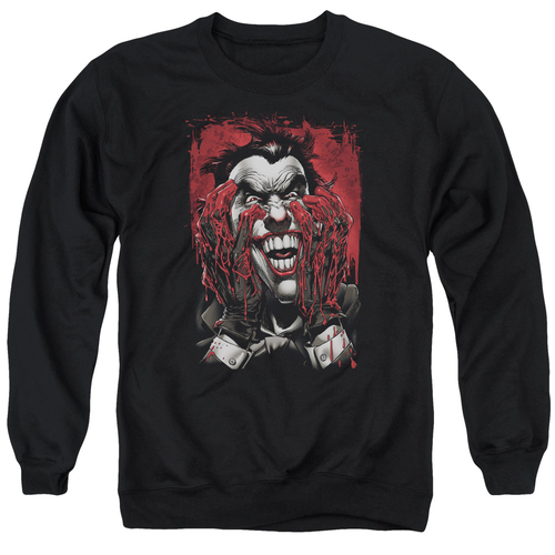 Trevco BM2255-AS-4 Batman & Blood in Hands Long Sleeve Adult Crewneck 