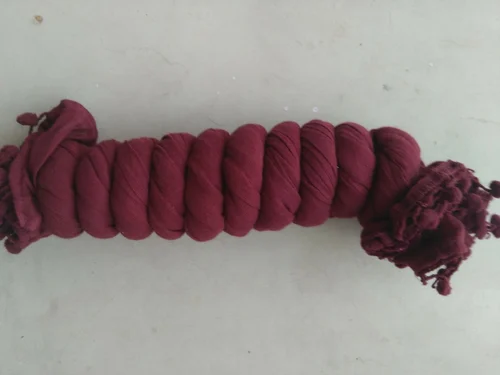 Plain Chiffon Dupatta Maroon