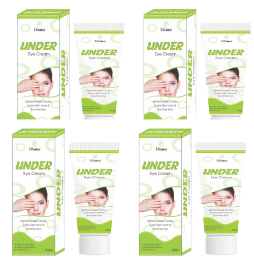 Under Eye Cream for Lightens Dark Circles 50GM Pack of 4