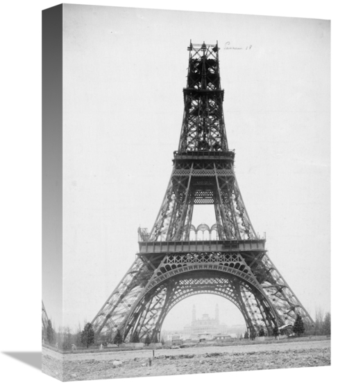 Global Gallery GCS-455088-16-142 16 in. The Eiffel Tower - November 23