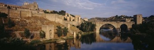 Panoramic Images PPI41985L Castle at the waterfront  Puente de San Mar