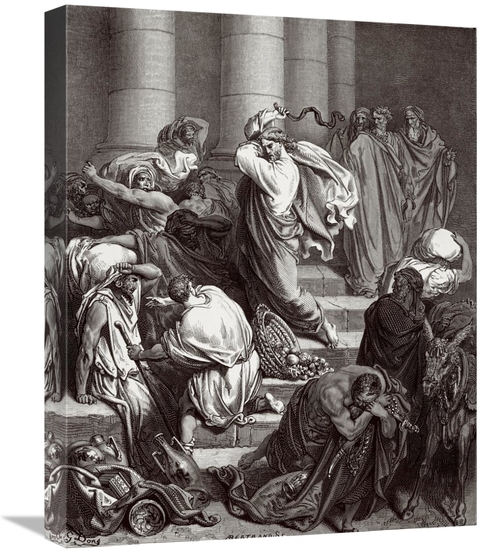 Global Gallery GCS-277429-22-142 22 in. The Buyers & Sellers Driven ou