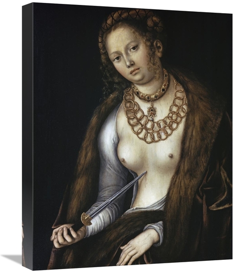 Global Gallery GCS-277144-22-142 22 in. Lucretia Art Print - Lucas Cra