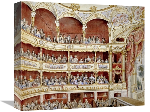 Global Gallery GCS-266113-16-142 16 in. St. Jamess Theatre Art Print -