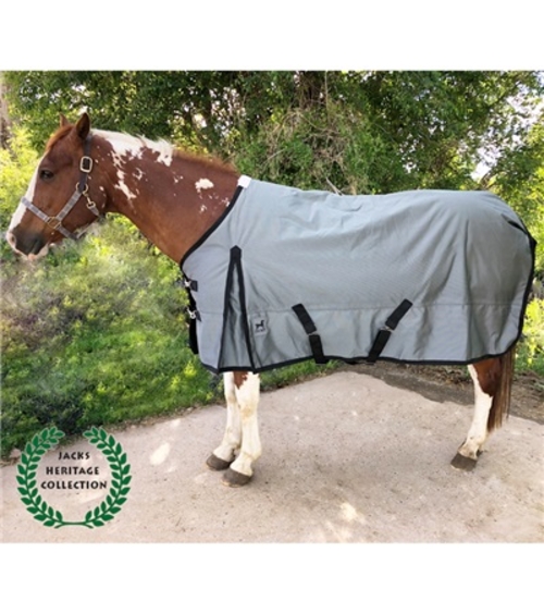 Jacks 4304-78 78 in. Zeus Turnout Blanket 1680 Denier with 400 gm Lini
