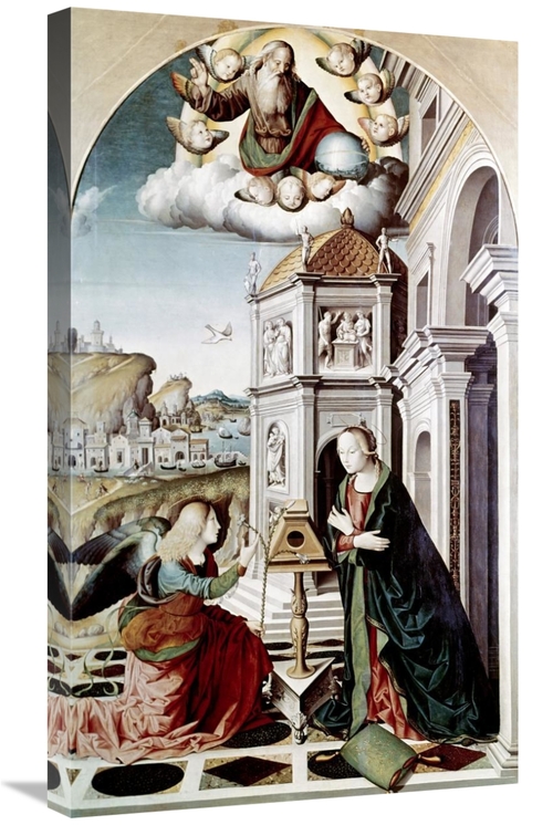 Global Gallery GCS-279316-30-142 30 in. Annunciation Art Print - Marco