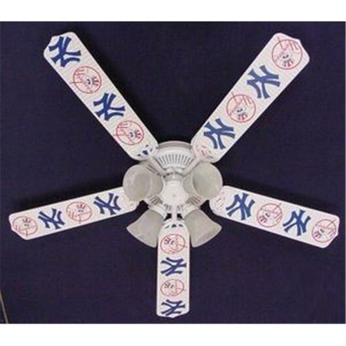 Ceiling Fan Designers 52FAN-MLB-NYY MLB York Yankees Baseball Ceiling 