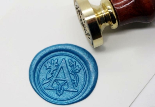 Alphabet Letter "A" Wax Seal Stamp , Sealing wax stamp