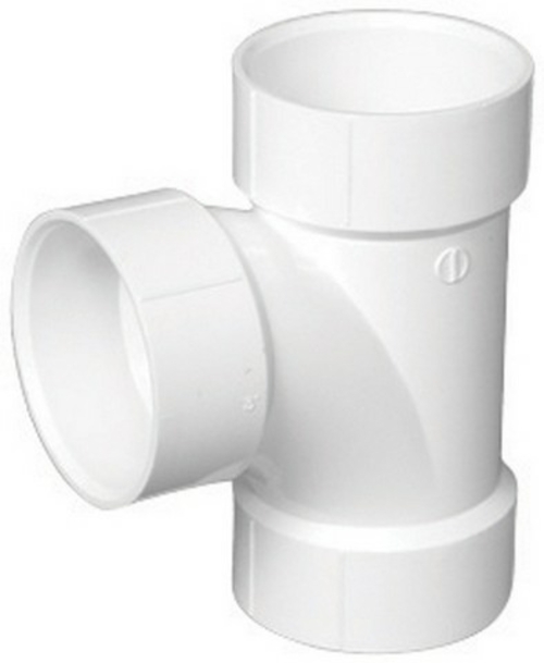 Charlotte PVC004000800HA 1.05 in. Sanitary Tee