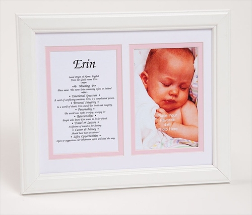 Townsend FN05Elaine Personalized Matted Frame With The Name & Its Mean