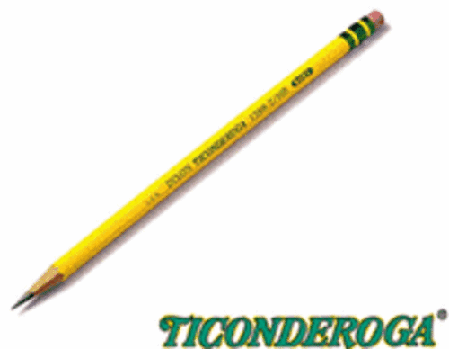 Art Supplies 1388-2.5 Dixon Ticonderoga 2.5 Pencil Per Dozen