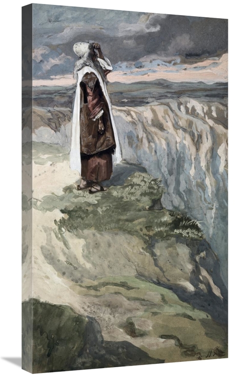 Global Gallery GCS-280435-30-142 30 in. Moses on the Mountain During t